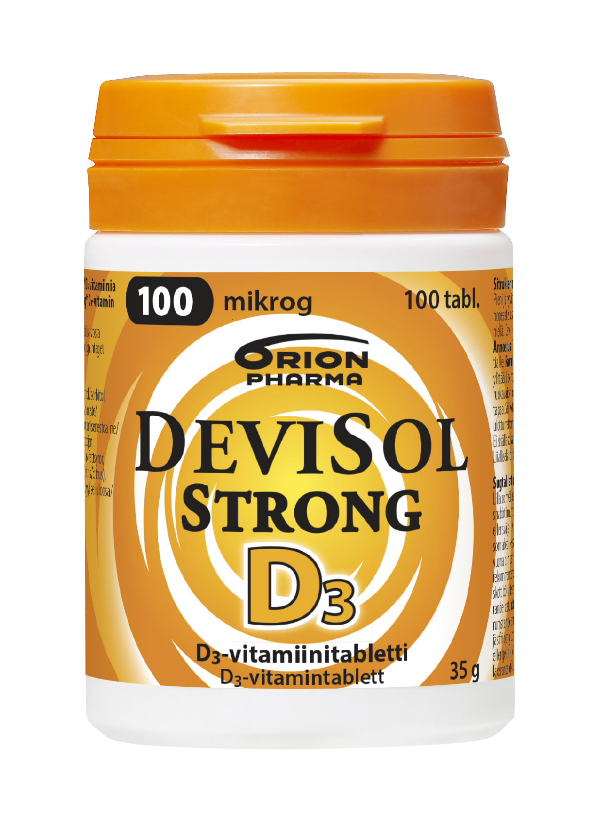 Devisol Strong 100 mikrog 100 kpl imeskelytabl