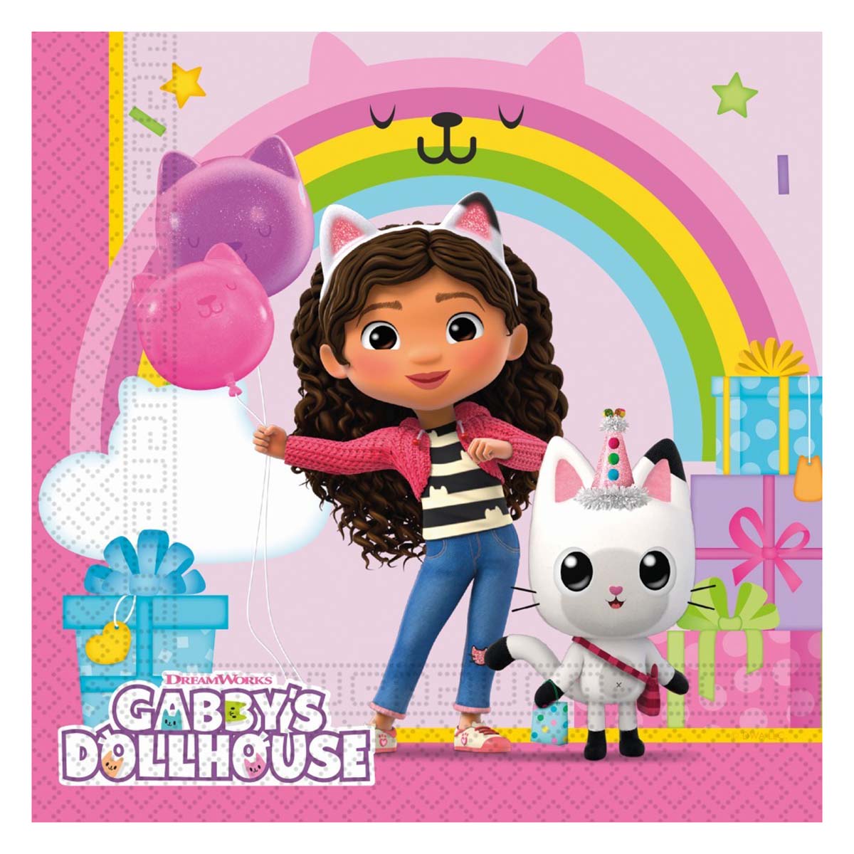 Lautasliinat - Gabby ́s Dollhouse, 20 kpl