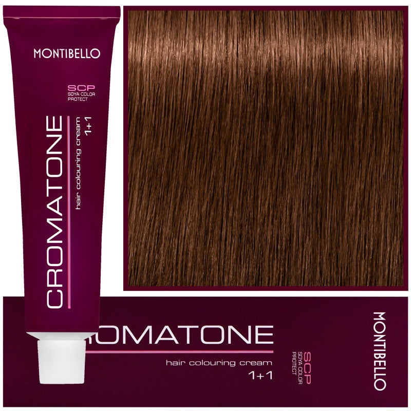 Montibello Cromatone hiusväri 60ml 7,67 | Keskiruskea Punaruskea