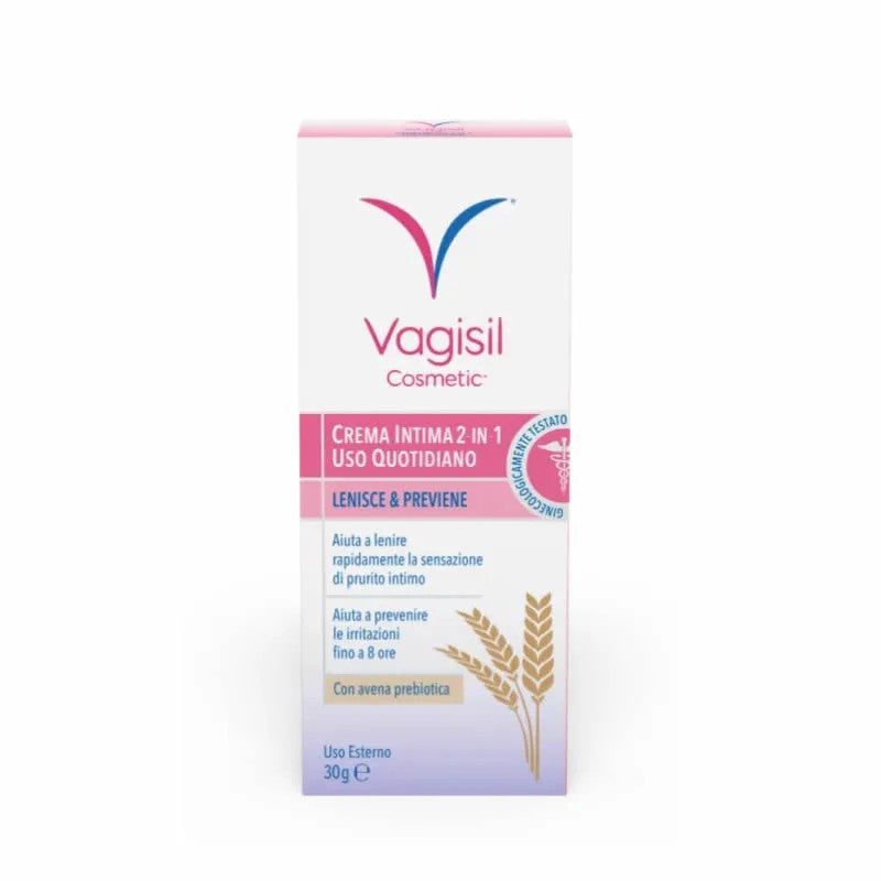 Vagisil Kerma Intima 2 in 1 Päivittäinen käyttö 30 g