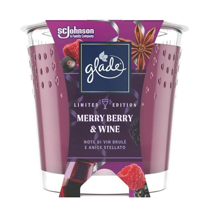Glade Merry Berry & Wine -kynttilä