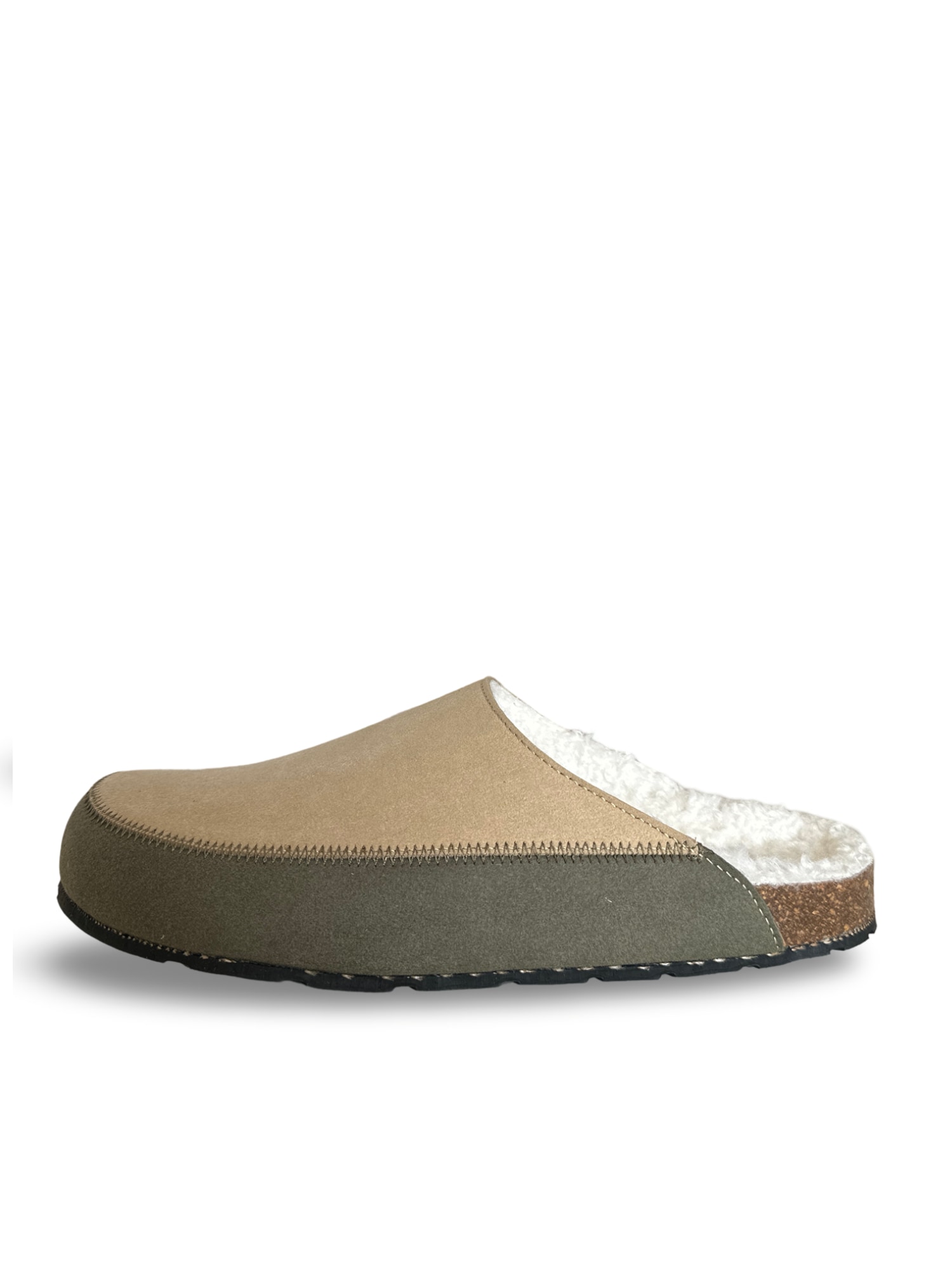 nae Vegan Shoes Pistokkaat 'Suva'  beige / oliivi