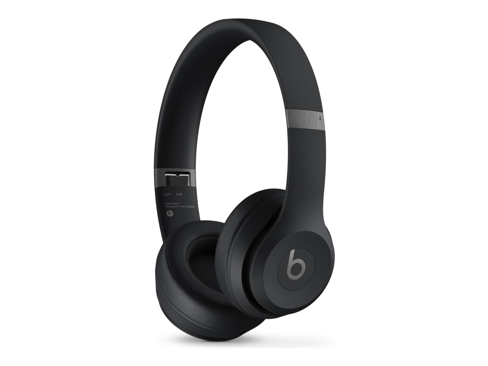 Apple Beats Solo4 Wireless Headphones - On-Ear Wireless Headphones - Matte Black