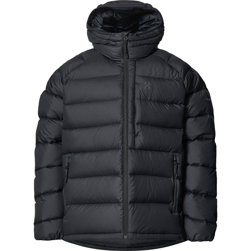 Haglöfs Rosson Down Hood Men True Black - XXL