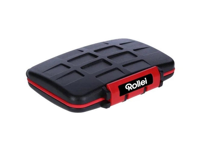 Rollei 22782, MicroSD (TransFlash), SD, 12 korttia, Kumi, Musta, Punainen, Pölynkestävä, Iskunkestävä, 1 kpl