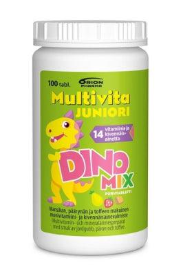 Multivita Juniori Dino Mix Monivitamiini 100 purutabl