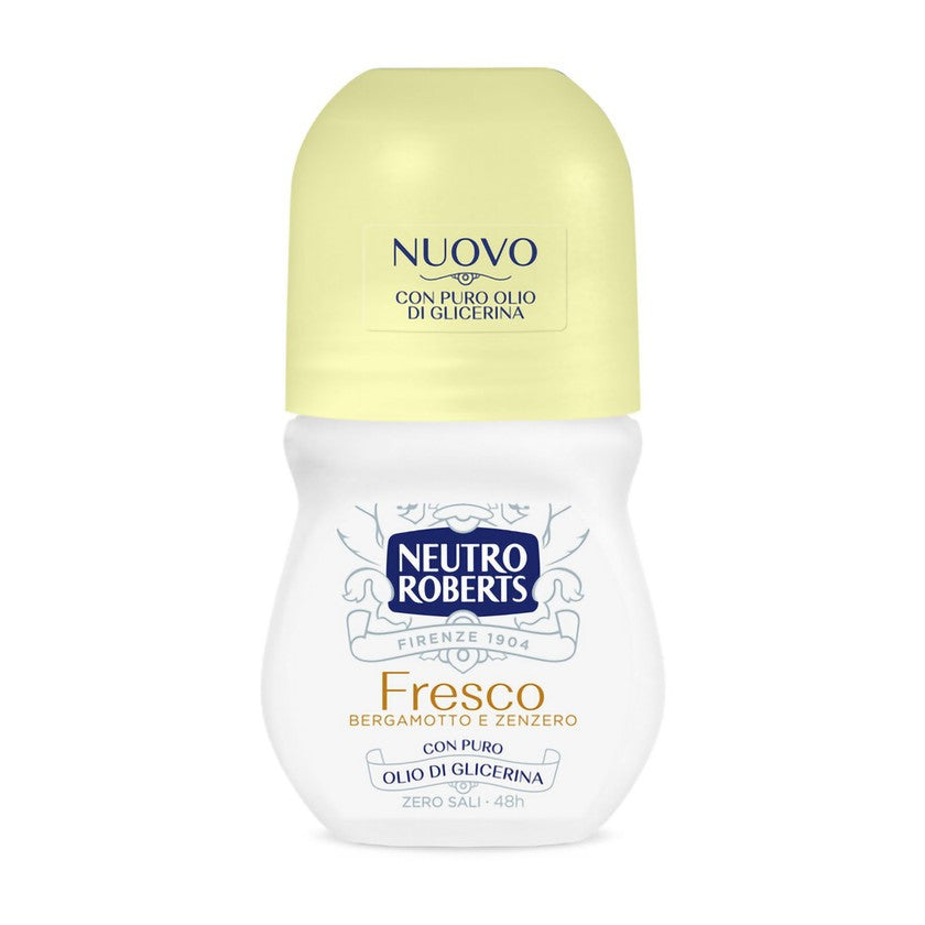 Neutro Roberts Raikas deodorantti Bergamotti & Inkivääri Roll-On 50 ml