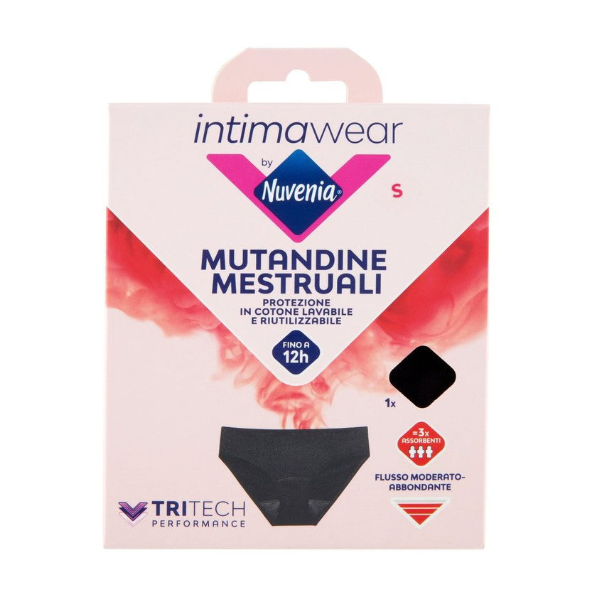 Nuvenia Intimawear By Nuvenia Kuukautisalushousut S Musta