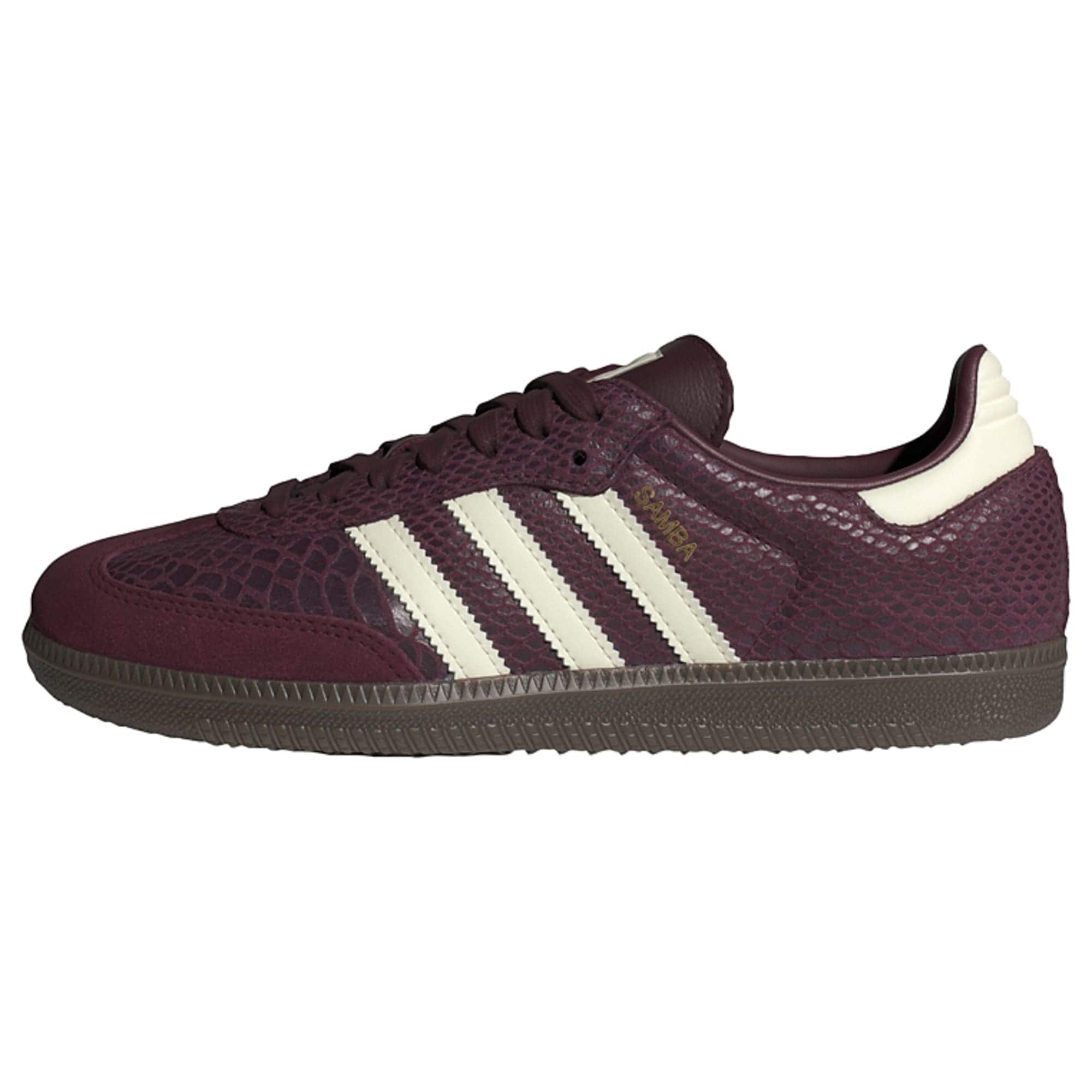 ADIDAS ORIGINALS Matalavartiset tennarit 'Samba' viininpunainen / offwhite