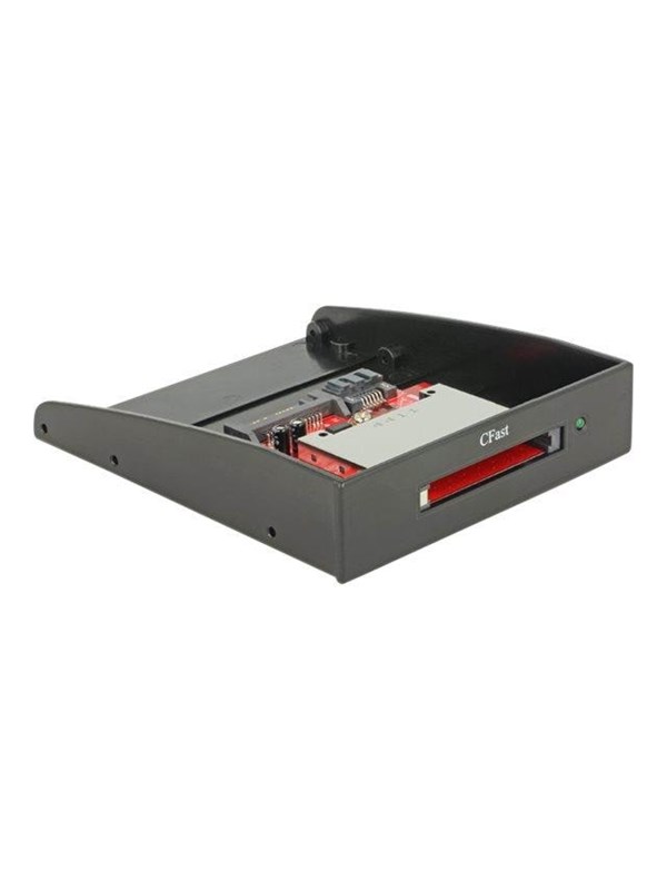 DeLOCK SATA-kortinlukija CFast-kortille, 3,5", 1xSATA 7+15-pin naaras