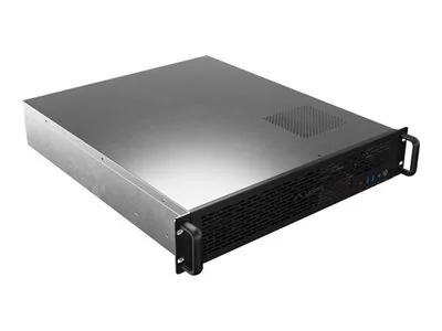 Lanberg - rack-mountable - 2U - ATX - Kotelot - Server (Rack) - Musta