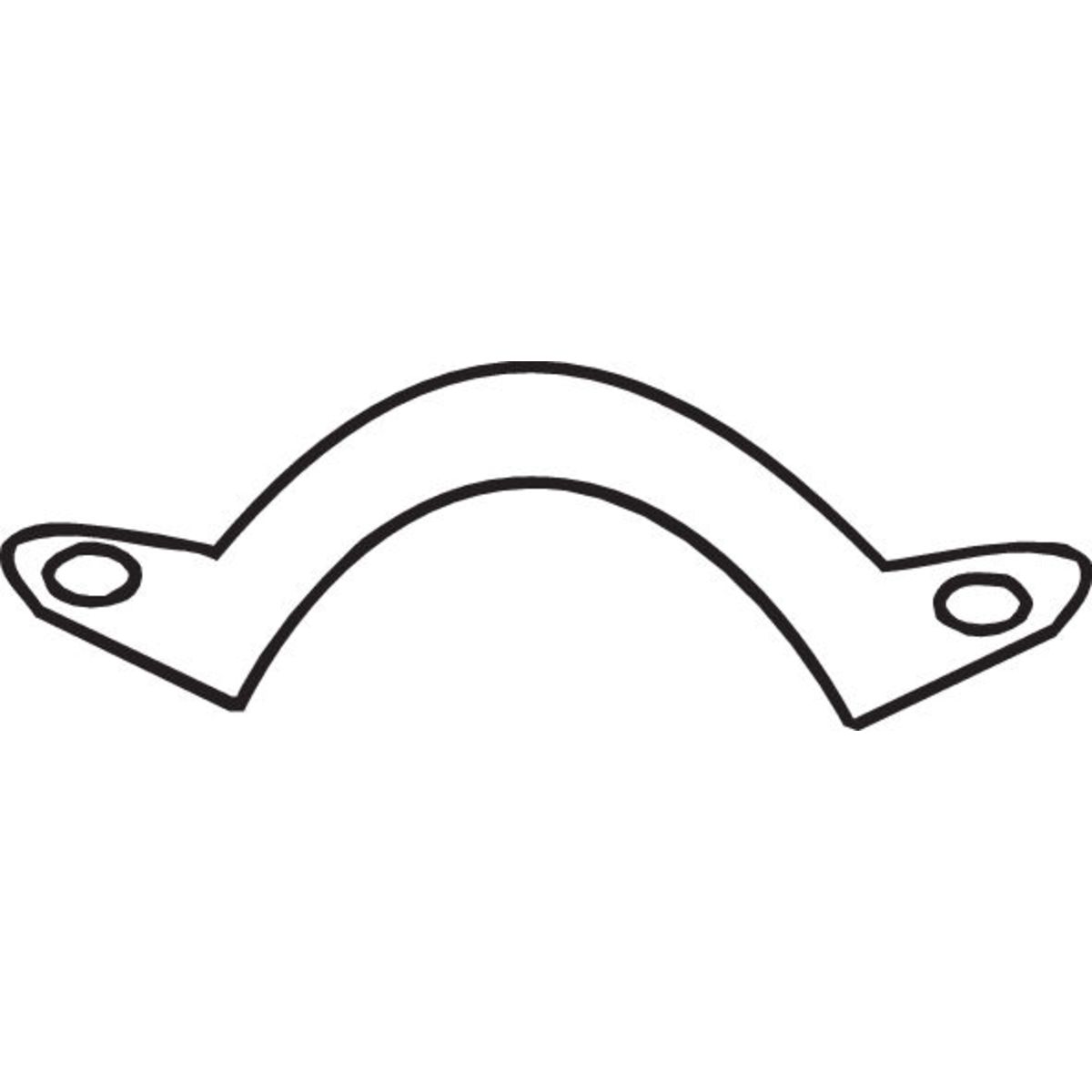 Pidike, pakoputkisto BOSAL 250-863