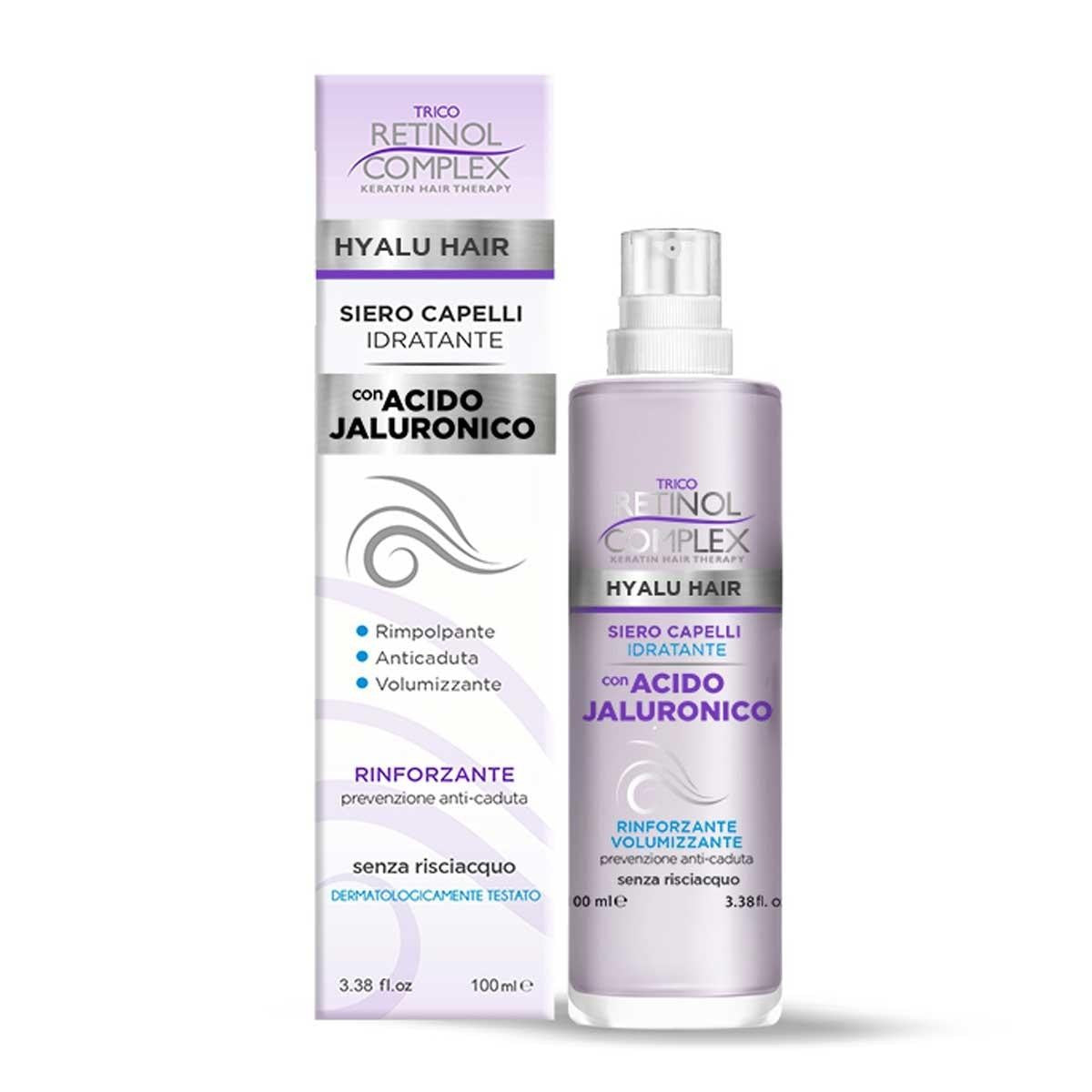 Trico retinol kompleksi seerumisuihke kosteuttavalla hyaluronihapolla 100 ml