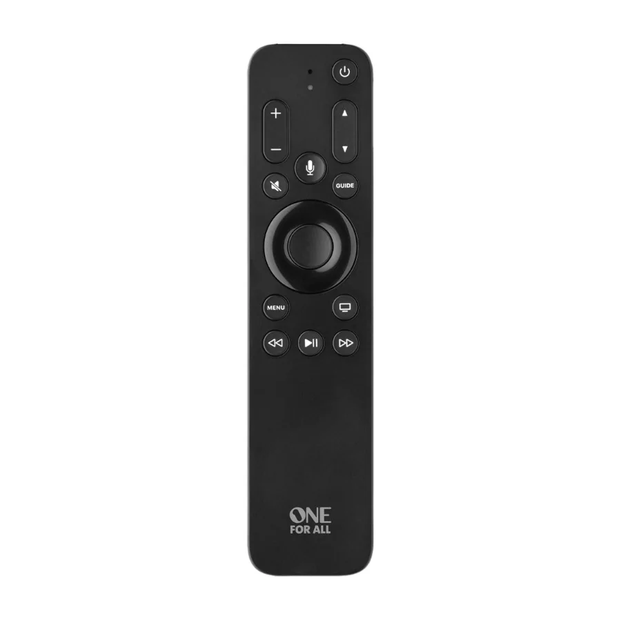 One For All URC1110 -yleiskaukosäädin Apple TV:lle (3-in-1, musta)