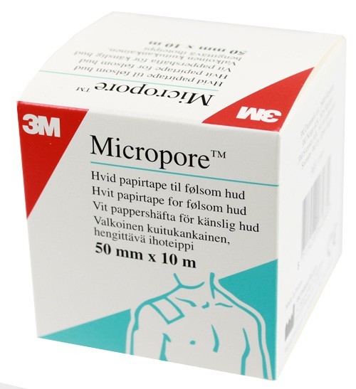 Micropore 1530/5 50mmx10m 1 kpl kuitukang.haavat.
