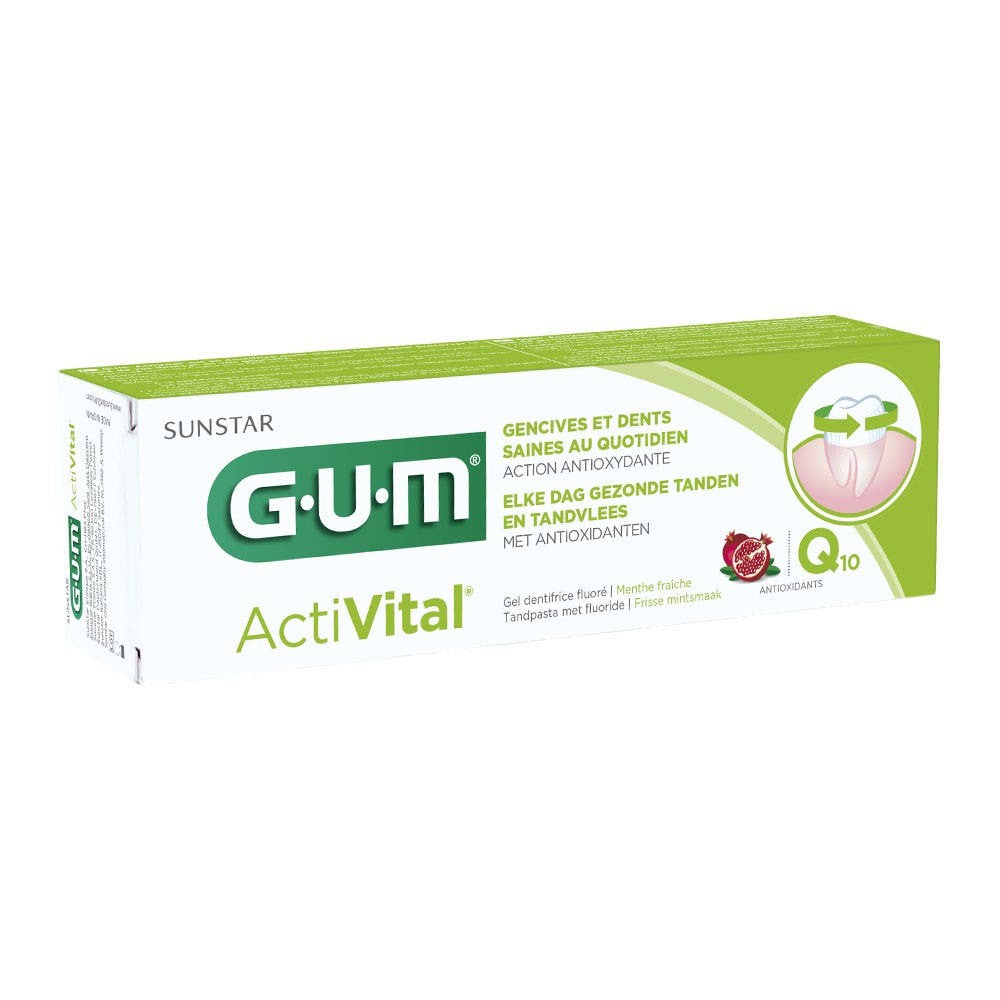 Gum Activital -hammastahna Q10 75ml