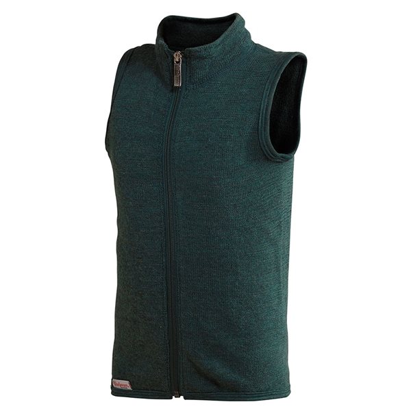 Woolpower Kids Vest 400 Forest Green - 122-128