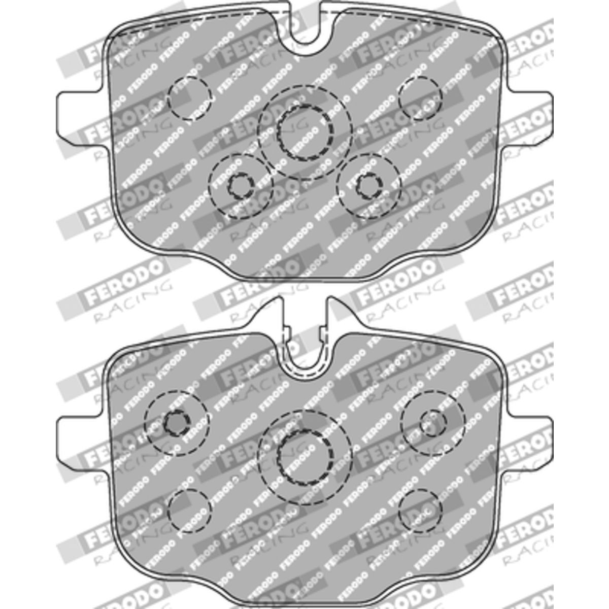 Jarrupalat, levyjarru FERODO RACING FCP4381H