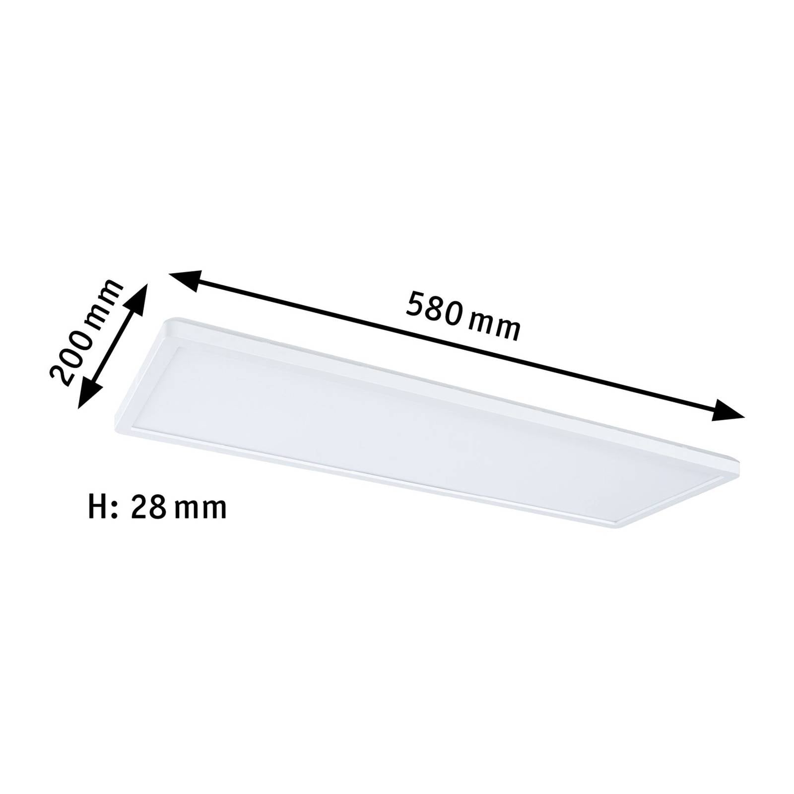 Paulmann Atria Shine Panel on/off valk 830 58x20cm