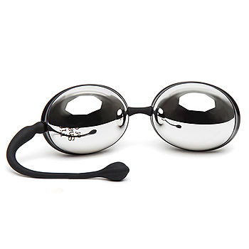Fifty Shades of Grey Inner Goddess Silver Jiggle Balls – Aloittelijaystävälliset geishakuulat lantionpohjalihasten treeniin