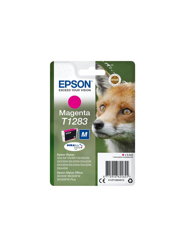 Epson T1283-mustekasetti, 3.5 ml, magenta