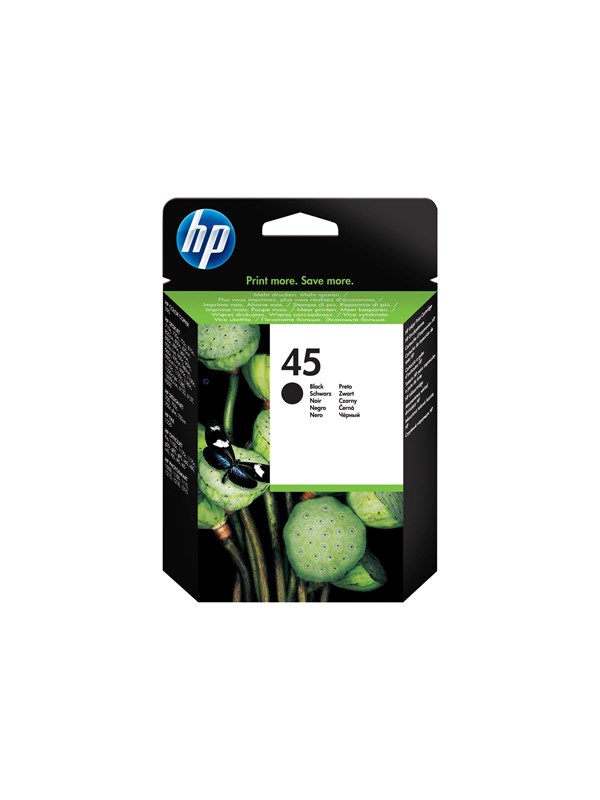 HP 45 bläckpatroner 1 styck Original Svart