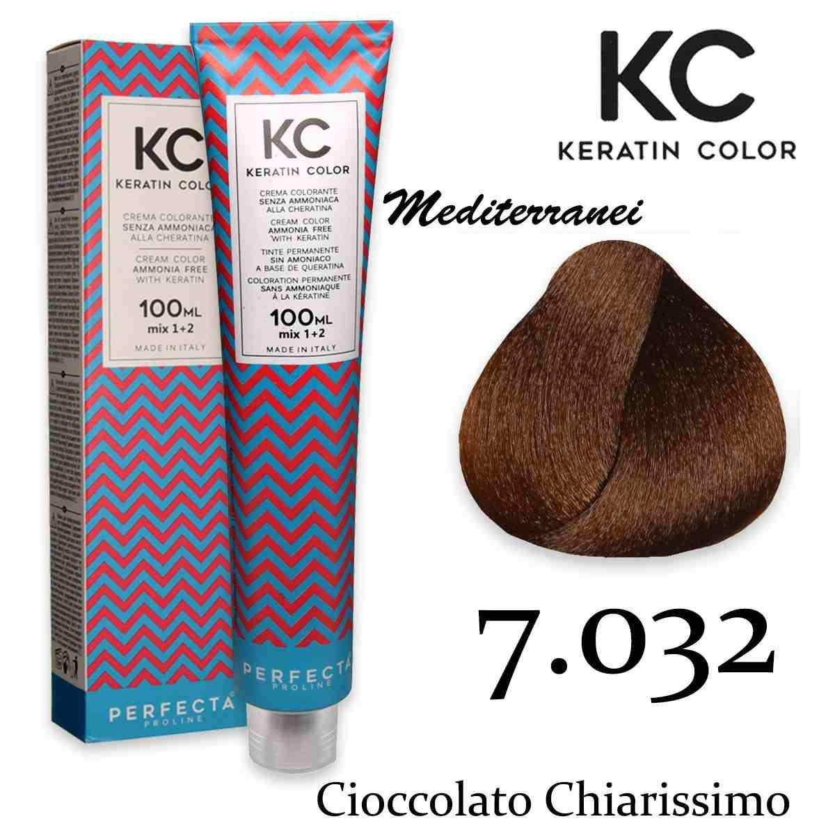 Kc Keratiinia sisältävä värivoide 100 ml 7.032