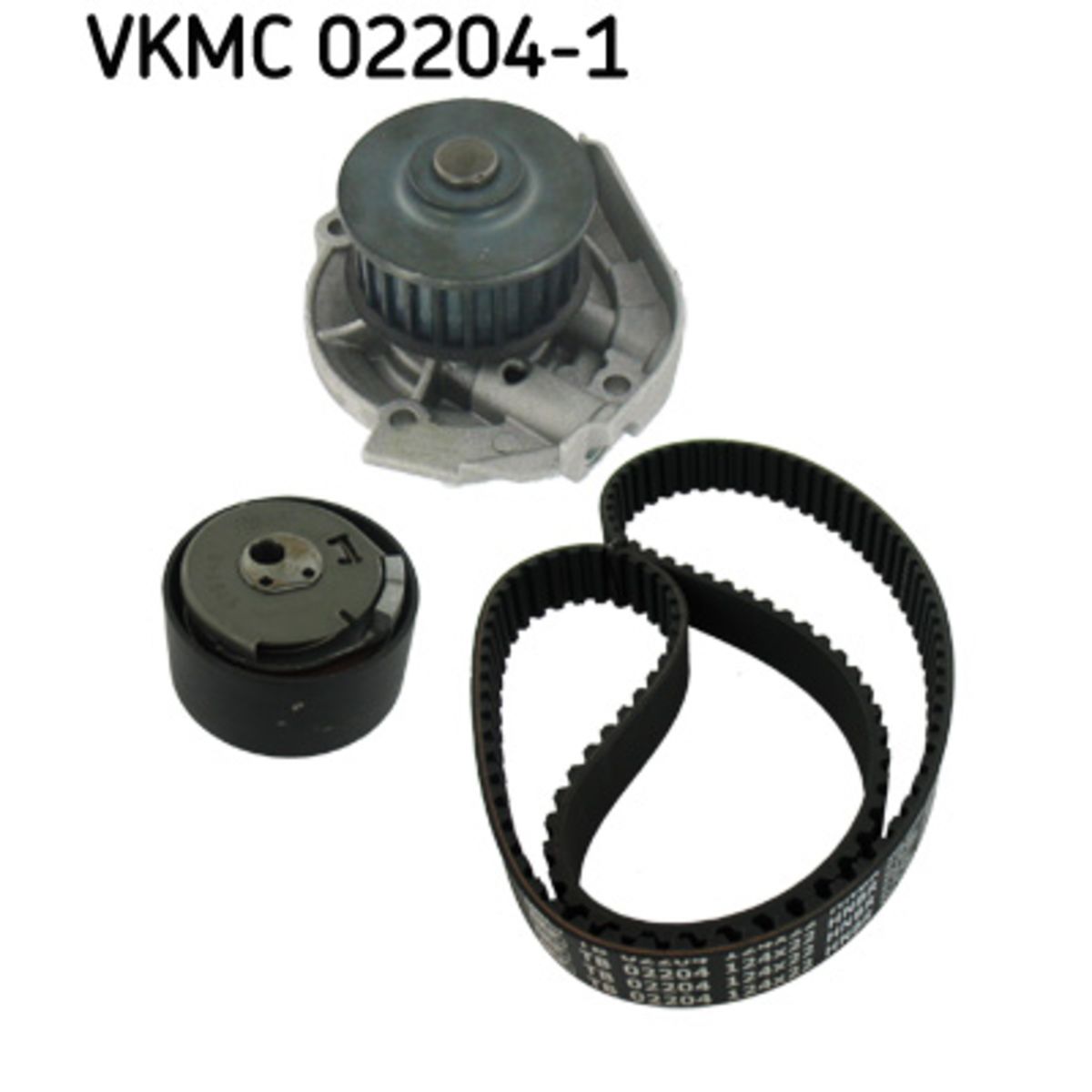 Vesipumppu + jakohihnasarja SKF VKMC 02204-1