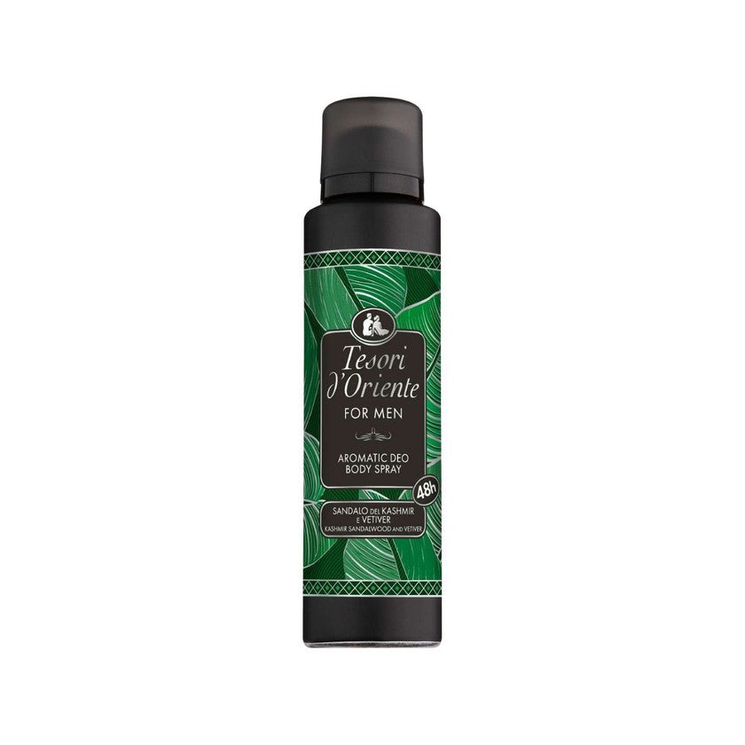Tesori d'oriente Deodorantti 48h Miehet Santelipuu ja Vetiver 150 ml — Deodorantti