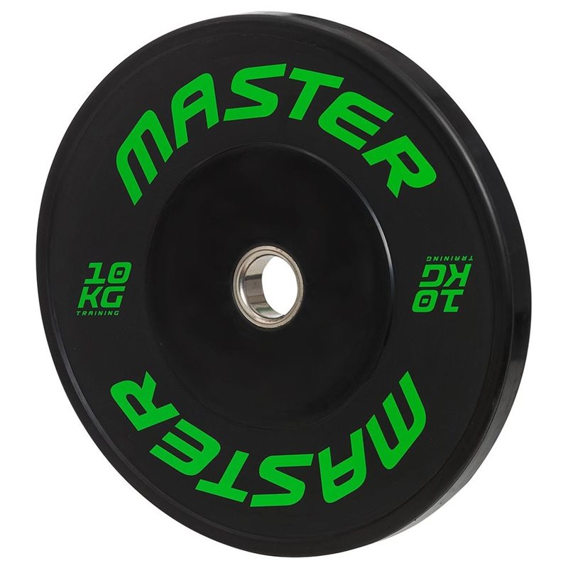 Master Fitness HG Bumpers, Viktskivor bumper - 10 kg