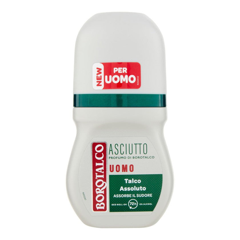 Borotalco Men Dry -tuoksuinen Borotalco Deo Roll On 50 ml