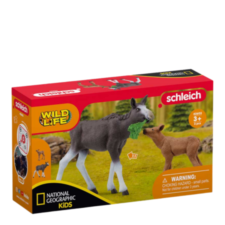 Schleich National Geographic Hirvi ja Vasikka -hahmo