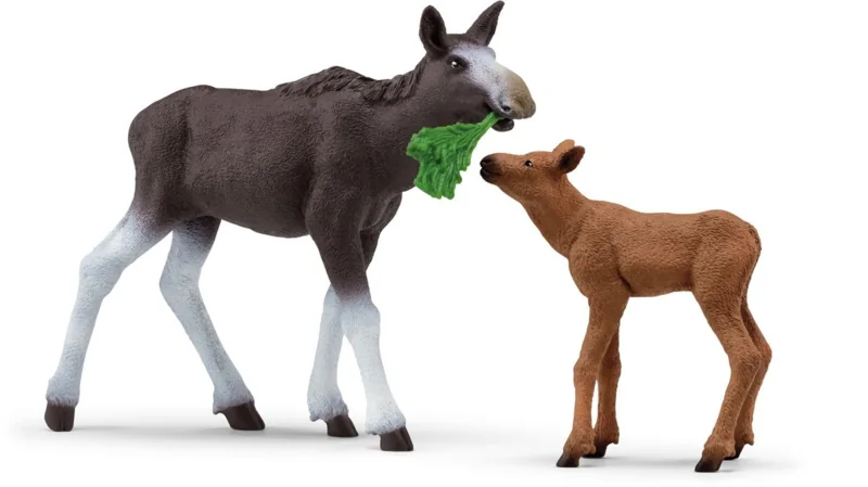 Schleich National Geographic Hirvi ja Vasikka -hahmo