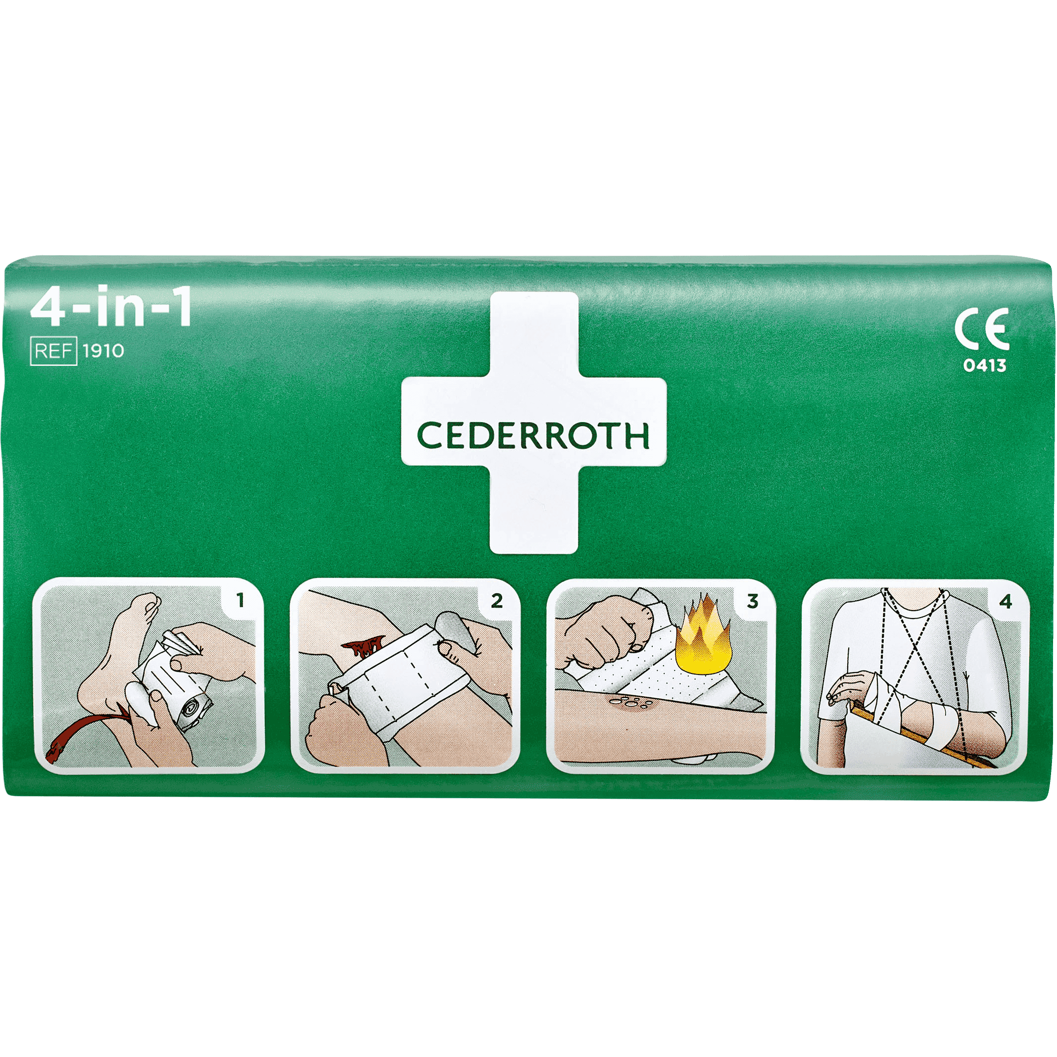 Ensiapuside 1 kpl cederroth, iso