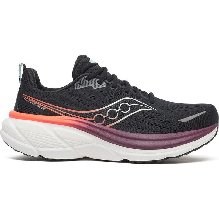 Saucony Hurricane 25 M Black/Crimson - 46,5