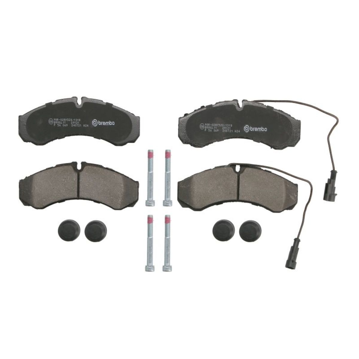 Jarrupalat, levyjarru BREMBO P 56 069