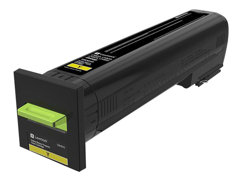 Lexmark 72K20Y0, 8000 sivua, Keltainen, 1 kpl