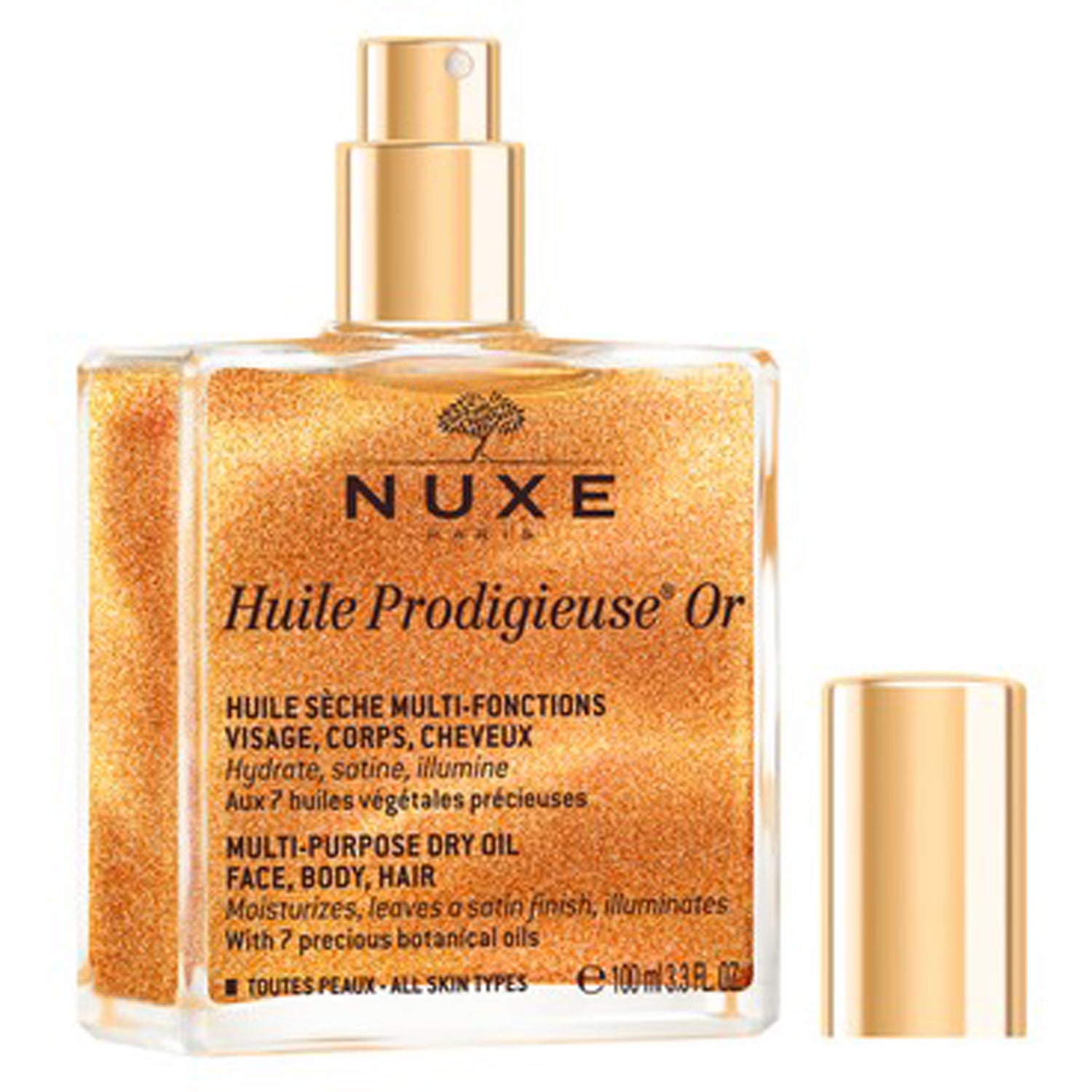 Nuxe Huile Prodigieuse Or Multi Purpose Illuminating Dry Oil 100ml