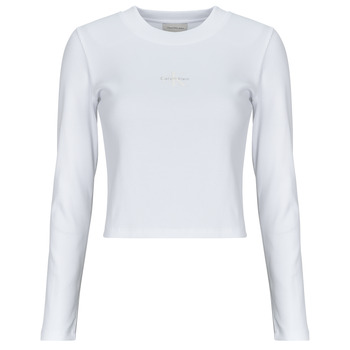 Calvin Klein Jeans Paita harmaa / valkoinen