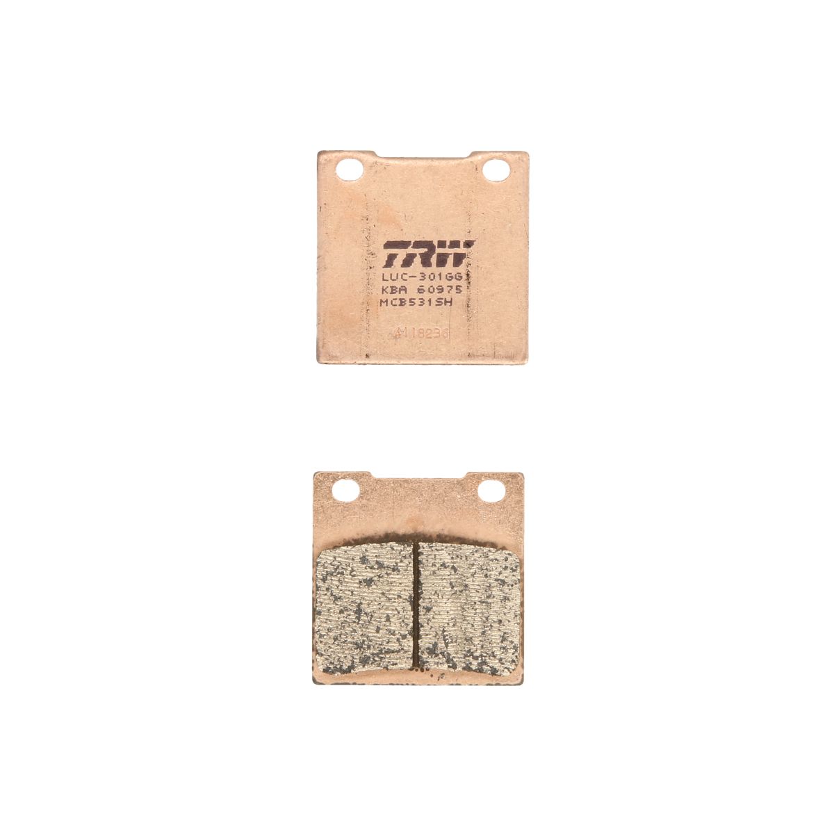 Jarrupalat, levyjarru TRW MCB531SH