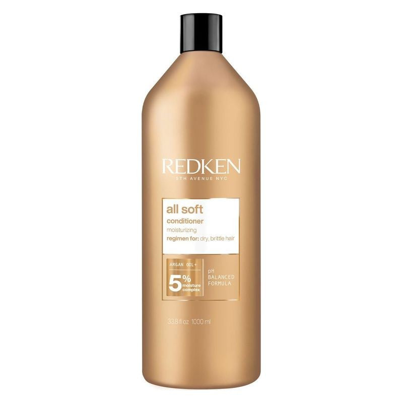 Redken All Soft Nourishing hoitoaine kuiville hiuksille - 1000ml