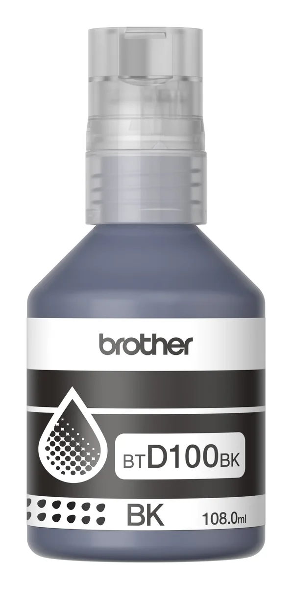 Brother BTD100BK - high capacity - black - original - ink refill