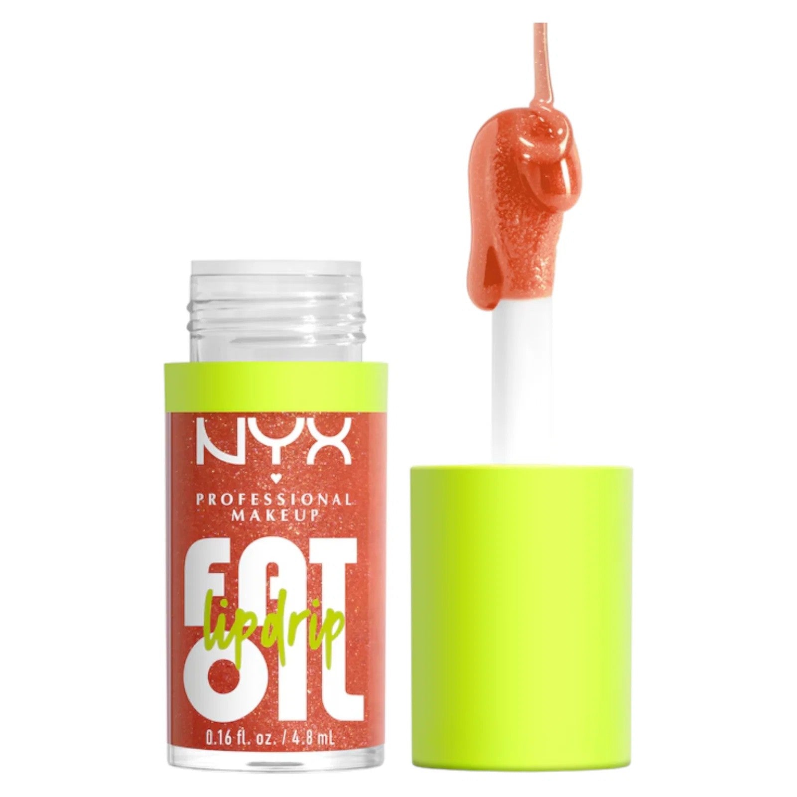NYX Professional Makeup Fat Drip Lip Oil Color 06 Follow Back 4,8 ml