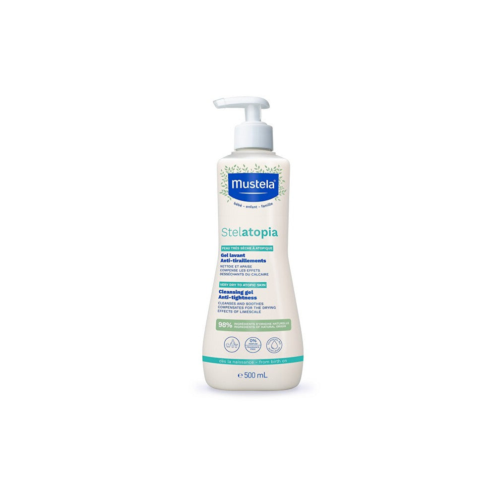 Mustela Stelatopia-puhdistusgeeli 500ml