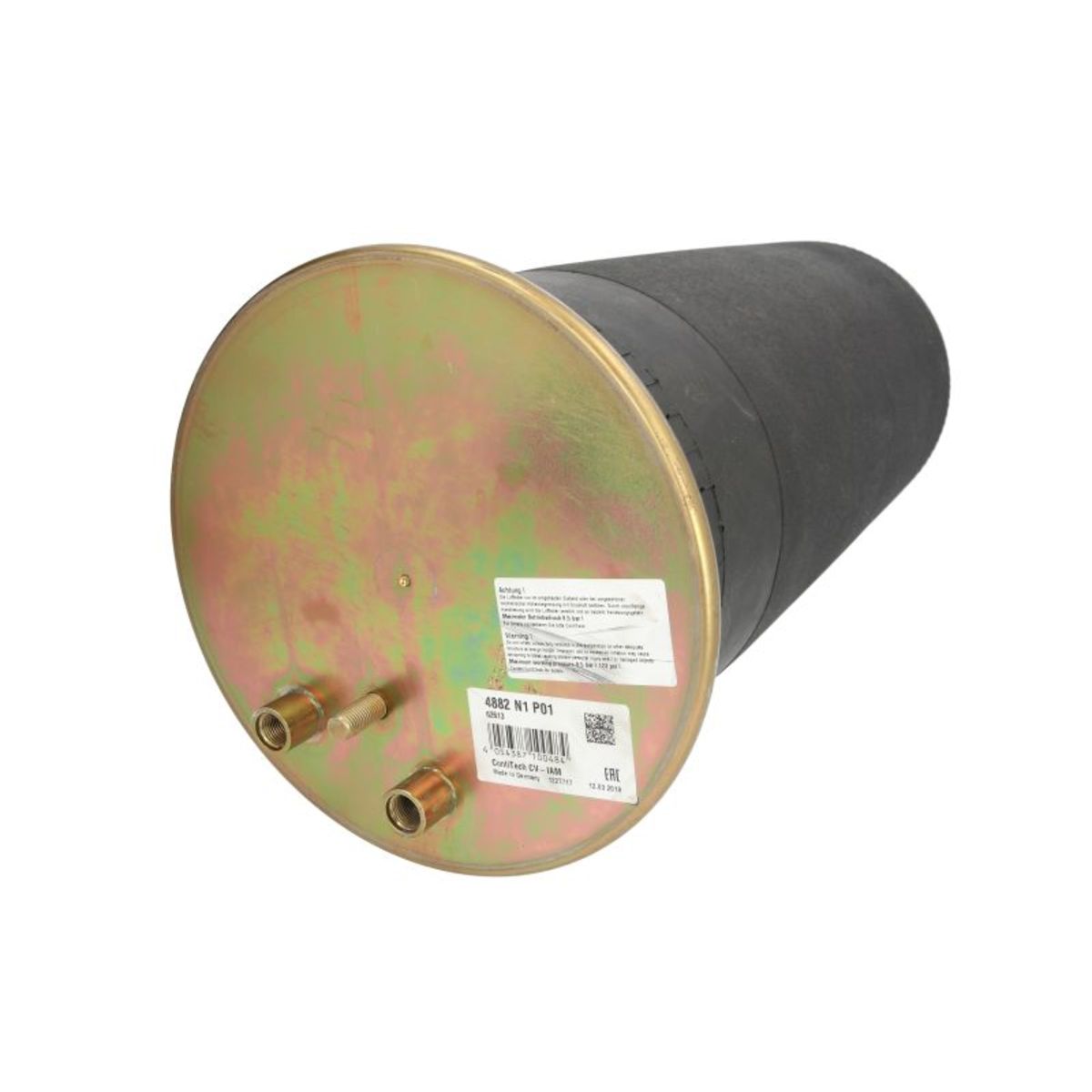 Metallipalje, ilmajousitus CONTITECH AIR SPRING 4882 N1 P01