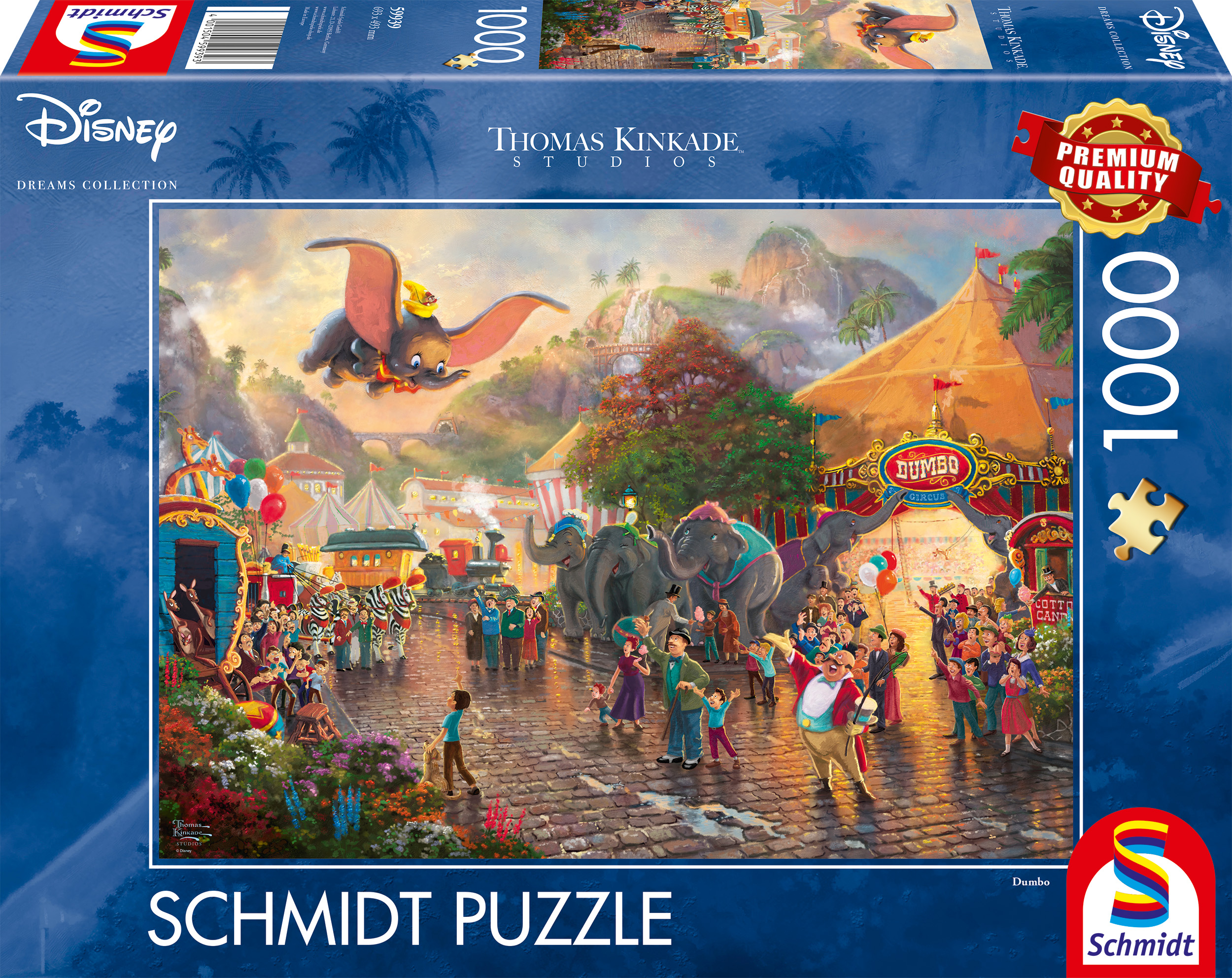 Palapeli Disney Dumbo, 1000 palaa, Schmidt