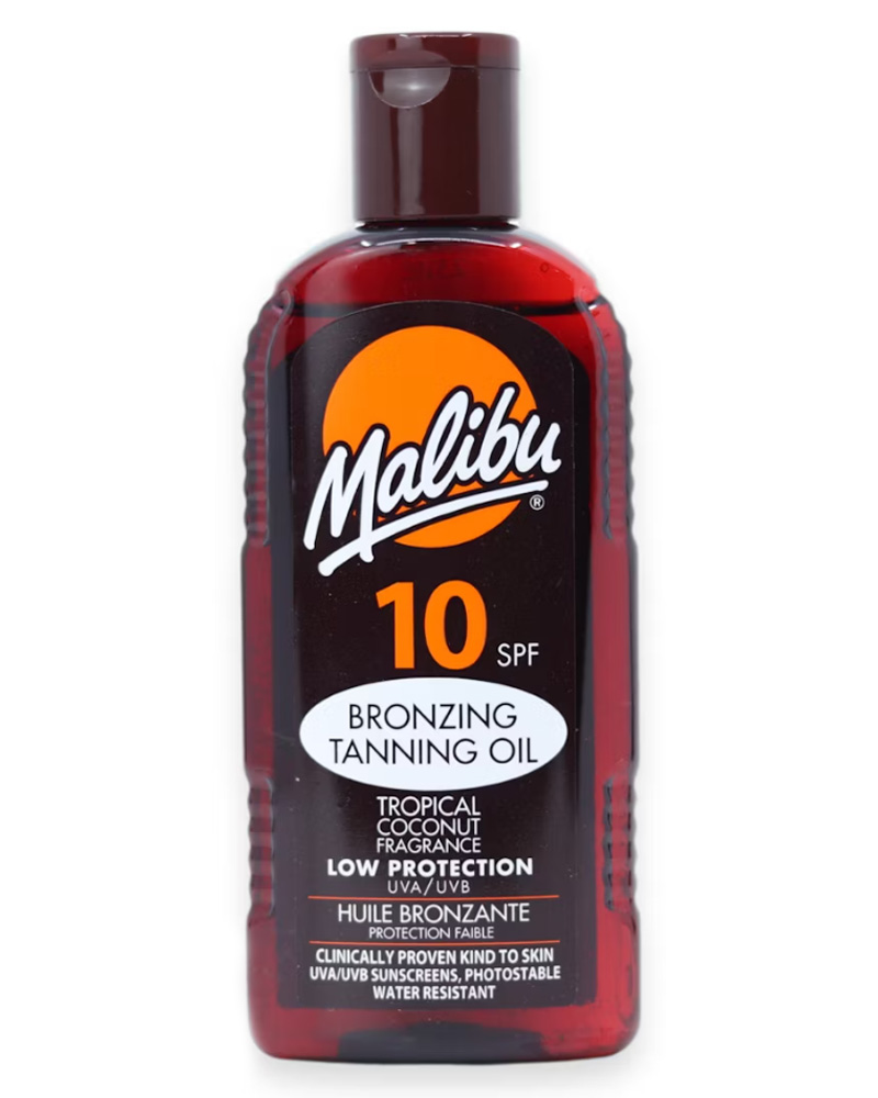 Malibu Bronzing Tanning Oil SPF10 200ml