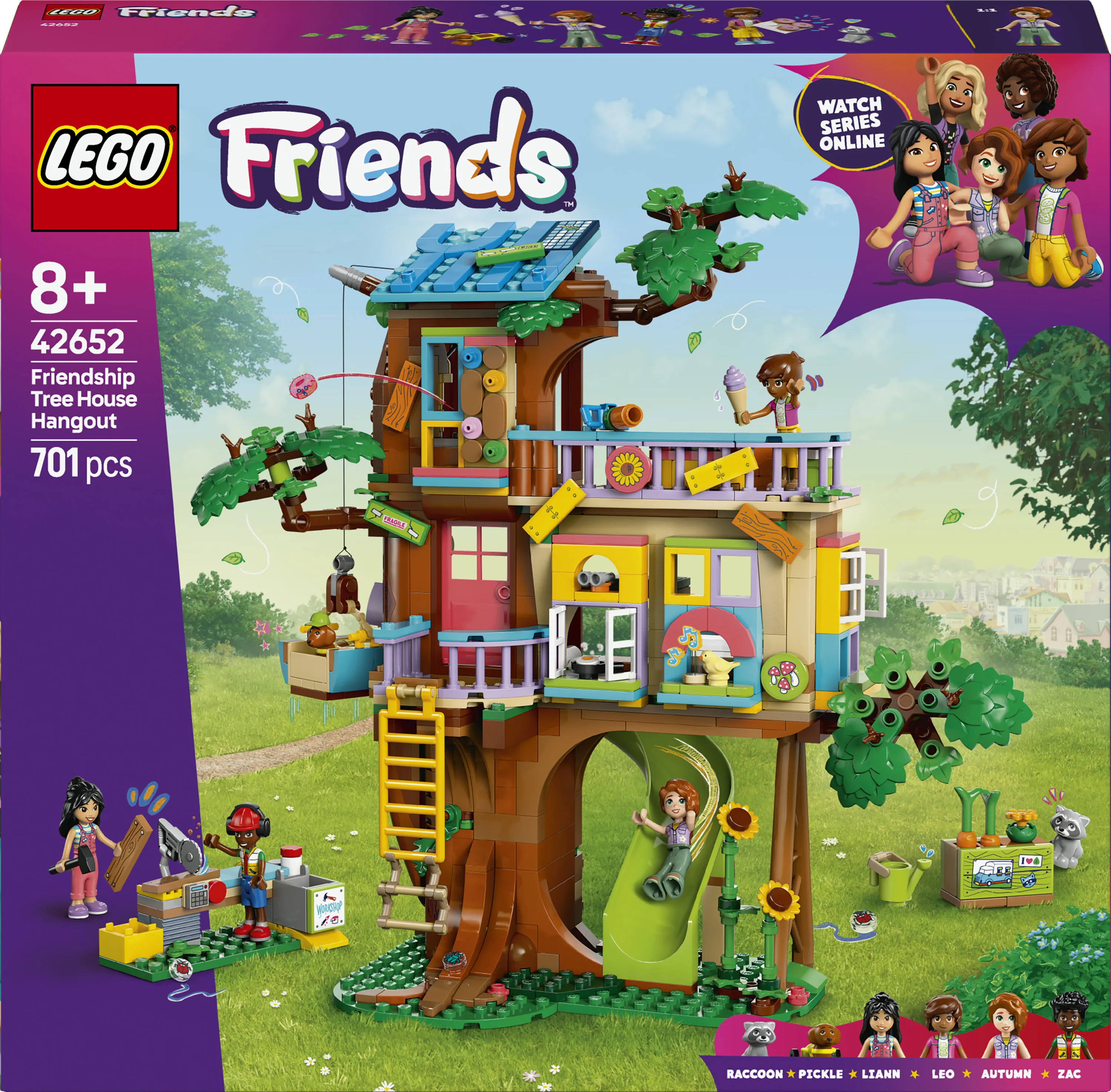 LEGO Friends 42652 Ajanviettoa ystävyyden puumajalla