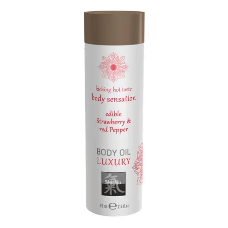 Shiatsu HOT vartaloöljy syötävä - 75ml