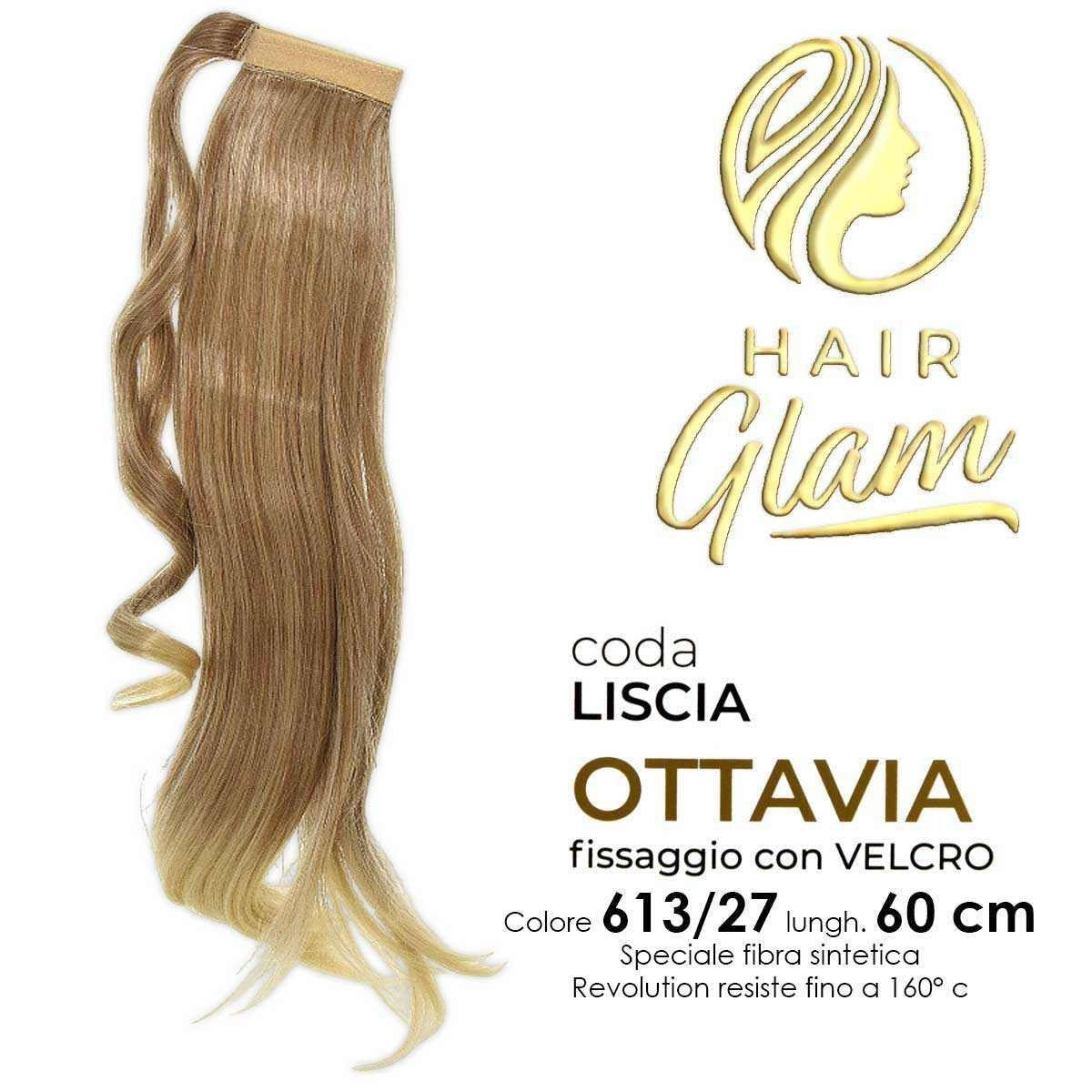 HAIR GLAM TAIL OTTAVIA TARKAKUITUA REVOLUTION Pituus 60 613/27 cm
